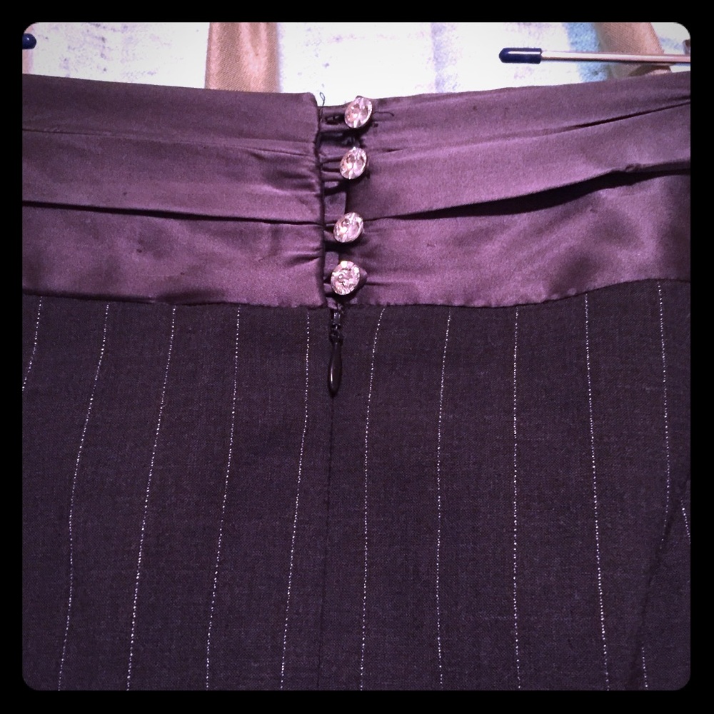 How And Wen Size 4 Straight Pencil Skirt